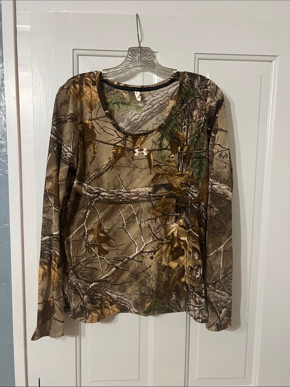Under Armour Women's Realtree Camo Long Sleeve Top - Brown/Green